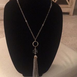 Gold & Crystal Pendant